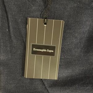 Ermenegildo Zegna Men's navy trousers